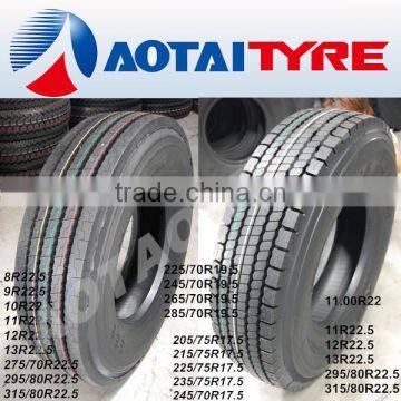 Chinese wholesale high quality SUPERHAWK truck trailer tires 255/70R22.5