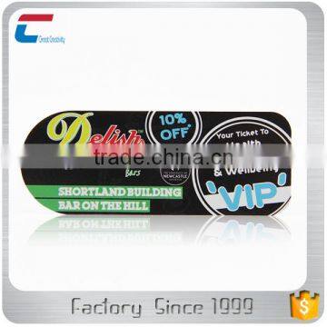 custom made unique shaped , size plastic luggage tag pvc factory