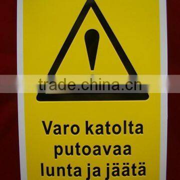 Safety Warning Sign in Construction photo-3