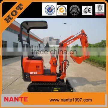 Nante Hydraulic Crawler Mini Excavator 1 Ton With CE for FARM photo-2
