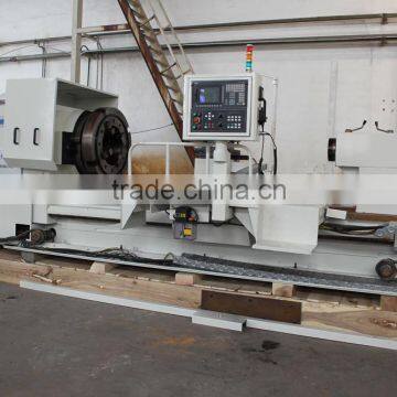 Heavy Duty CNC Horizontal Large Spindle Bore Tube (pipe) Thread Lathe For Oil Field photo-3