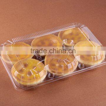 BOPS 6 Compartment Plastic Cute Cake Packing Egg Tart Boxes photo-5