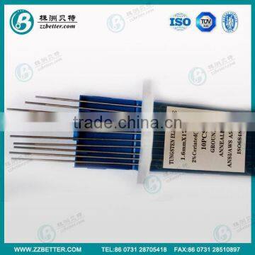 zirconiated tungsten electrode