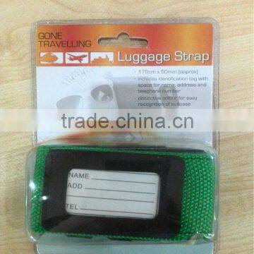 identification luggage strap