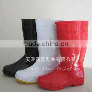 Cheap Black Pvc Working Rain Boots photo-2