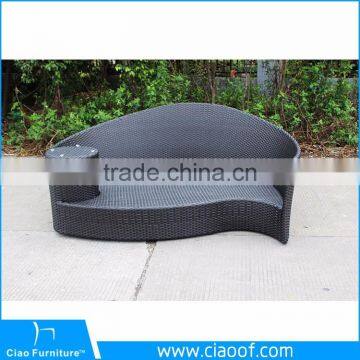 Современный отельный дневной лежак из синтетического винта photo-6