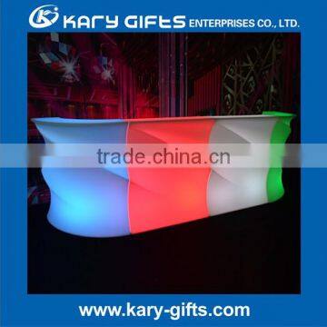 Modern Event Plastic Hookah Lounge Furniture Restaurant Led Bar Counter photo-4