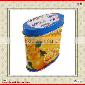 With 2 Lids Lollipop Oval Gift Metal Box photo-6