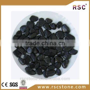 High quality black pebblestone paver for sale