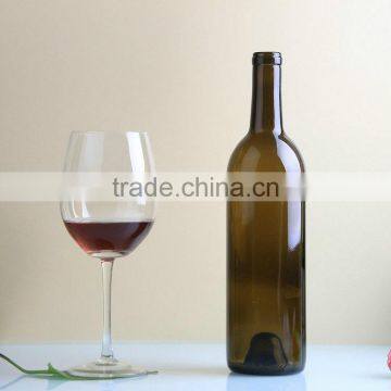 High Quality Eco-friendly 750ml Chinese Factory Tall Wine Bottles photo-2