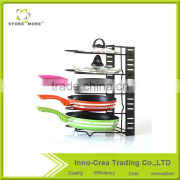 Hot Selling Multifunction Multi-tier Pan Storage Shelf