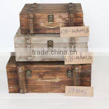 Antique Design Home Multipurpose Storage Wholesale Cheap Wooden Boxes