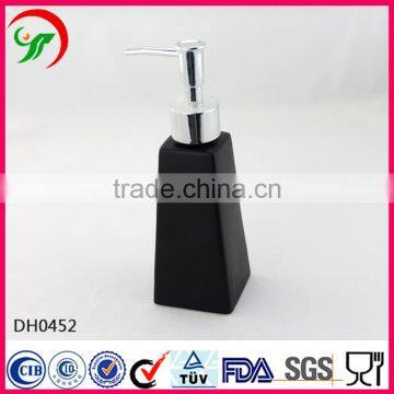 Factory Custom Design Ceramic Shampoo Liquid Bottle With Pump Sprayer photo-2