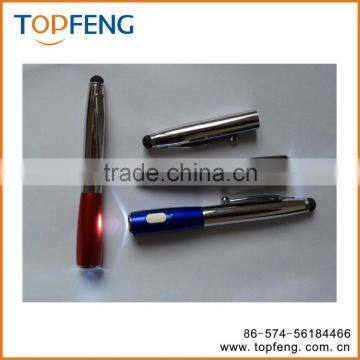3-in-1 Stylus With Ballpoint Pen and LED Torch/stylus Pens With Glitter photo-4