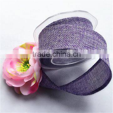 China Textile Fabric Linen Fabric For Edge Ribbon photo-2