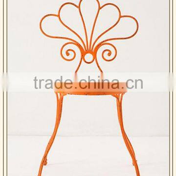 Hot sale new design wrought iron chairs