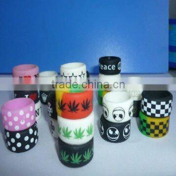 More colorful silicone finger ring