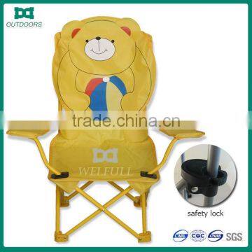 Best selling yellow camping chair for kids for sale