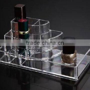 hot selling transparent ps lipstick cosmetic display cabinet