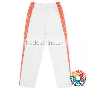 Kids Clothes Wholesale Manufacture Children Pants Kids Polka Dot Stretch Pants