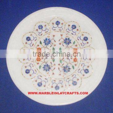 Unique Marble Inlay Decorative Plates