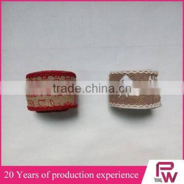 Custom Decorative Jute Burlap Ribbon for Packing photo-5