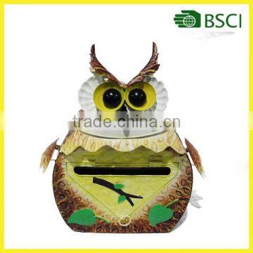 YS14121 Garden beautiful handmade decorative metal own mailbox