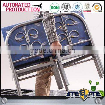 Customised malaysia bedroom furniture modern type folding metal bed