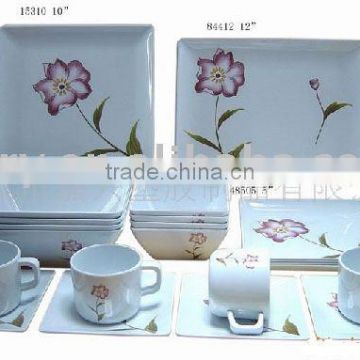 melamine tableware dinner set