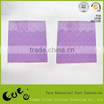 silicone big mat with two different ronunds
