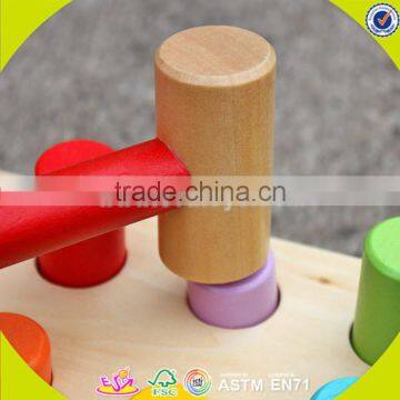 Wholesale Educational Wooden Colorful Knocking Toy, Intelligence Knocking Toy,wooden Pounding Bench Toddler Toy W11G018 photo-6