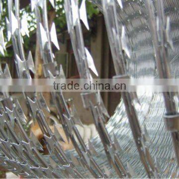 450mm coil diameter concertina razor barbed wire