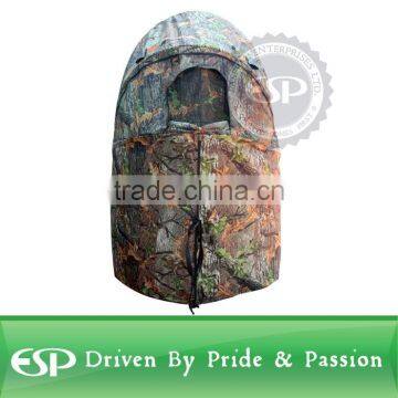 Camouflage One Man Hunting Game Chair Blind photo-4