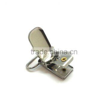 1 Inch Fashion Garment Metal Suspender Clip With Plastic Teeth Inside for Garment, 1 Inch High Quality Fashion Metal Clip photo-2