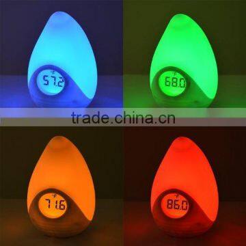 Nursery Safety Thermometer Night Light With Color Changing Light, LCD Display and Rechargeable Battery photo-6