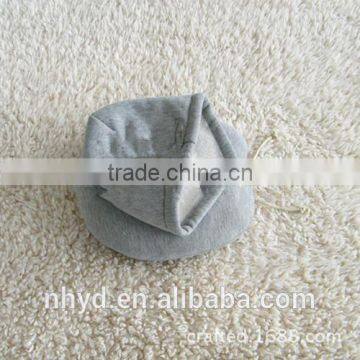 Japanese Best Selling Neck Support Comfort Rest Gray Hoodie Travel Neck Pillow photo-2