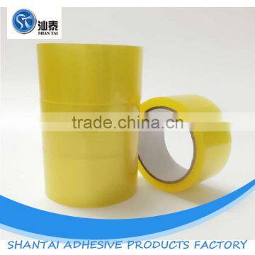 Good Adhesive Power Clear Yellow Bopp Adhesive Packing Tape Bopp Tape for Carton Sealing photo-3