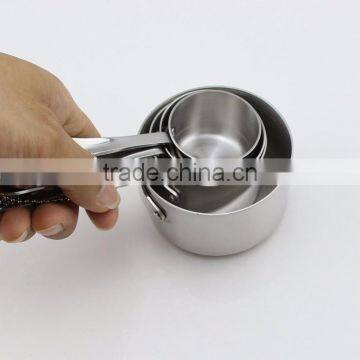 4pcs Stainless Steel High Quality Measuring Cups Set photo-5
