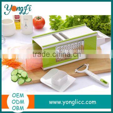 Food And Vegetables Mandoline Slicer With Blades For Fruit And Cheese Cutter Vegetable Chopper Container photo-2