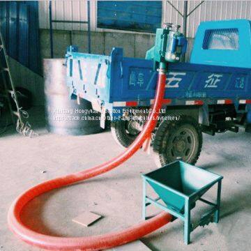 The portable equipment wheat  product screw conveyor