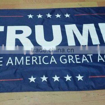 President Trump Flag 2016 Hot sale in 150*90cm