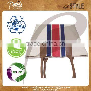 Padded PU Handle Canvas Bag for Gift- Made From Canvas - Exclusive Design Customize With Any Print- Made to Order photo-3