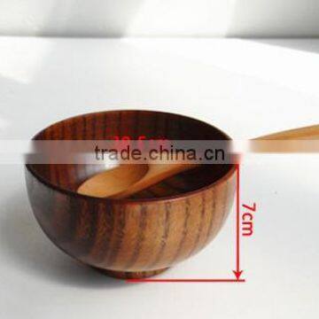 Bamboo food salad bowl