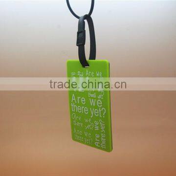 Travel Accessories PVC Silicone Various Color Luggage Tag photo-4