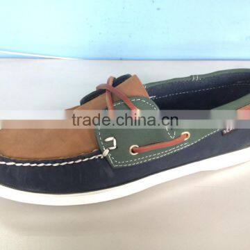 Handsewn Blucher Moccasin Construction Leaher Shoes Loafer Shoes Boat Shoes photo-5