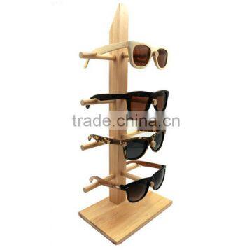 High Quality Wood Glasses Display Stand