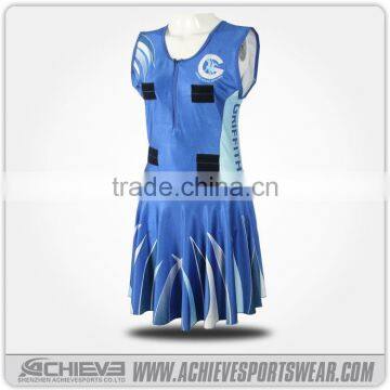 Custom Cheap Netball Bib Dresses With Underwear photo-4