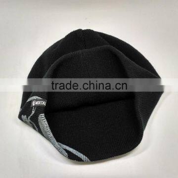 Dragon Stamp in Autumn and Winter Wool Knitted Hat Hat Cap Cap Ear Warm Set photo-3