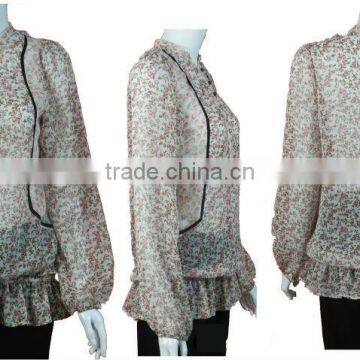 2013 new design for Lantern sleeve top