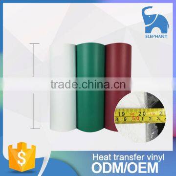 Flock material heat transfer vinyl for tshirt term number